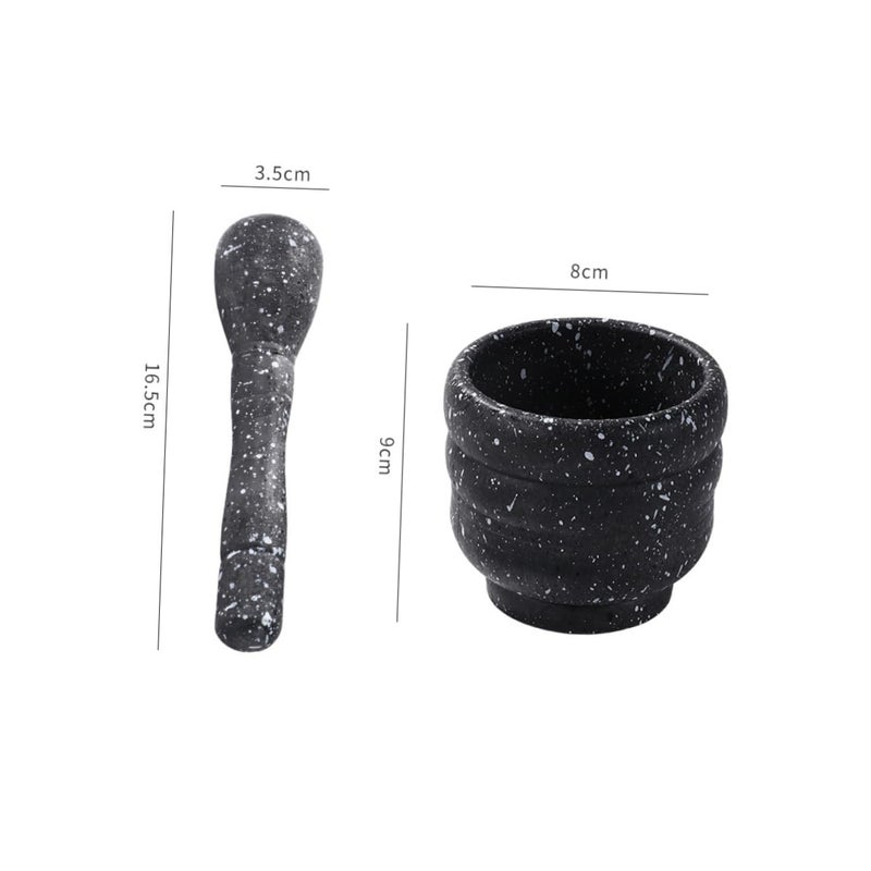 Garlic Press Crusher Mincer Masher Bowl Pestle Grinder Aesthetic Easy to Use for Cooking Enthusiasts - Image 4